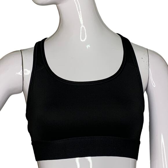 VS Victoria Sport The Player Sport Bra Racerback Black Size S Strappy Back - Picture 3 of 11